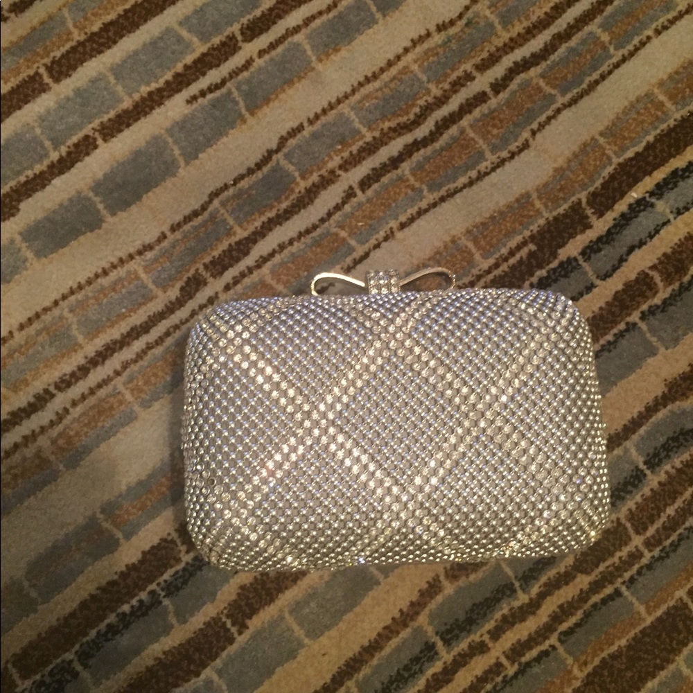 Silver Glitter bag